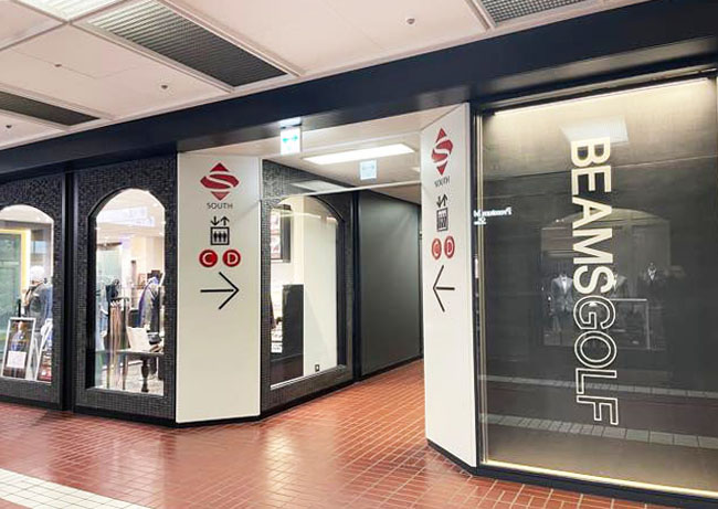 日比谷クリニック順路、3階エレベーターロビー